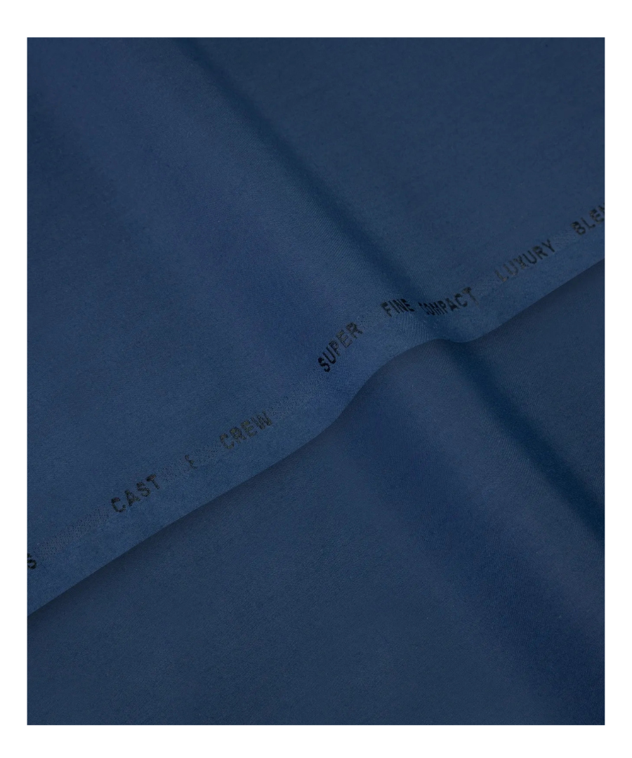 BLUE BLENDED KAMEEZ SHALWAR