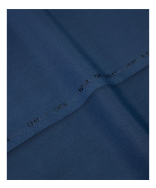 BLUE BLENDED KAMEEZ SHALWAR