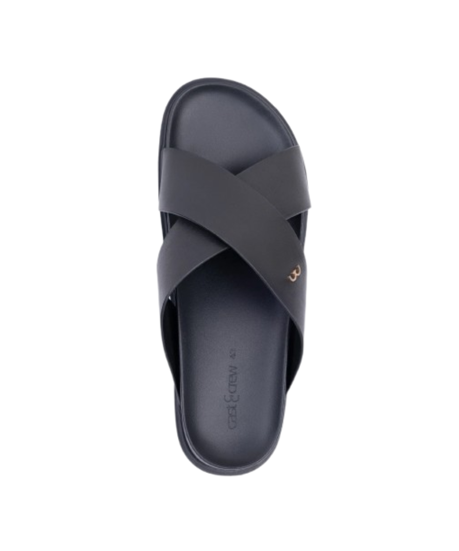 BOGA SLIDES - BLACK SANDALS
