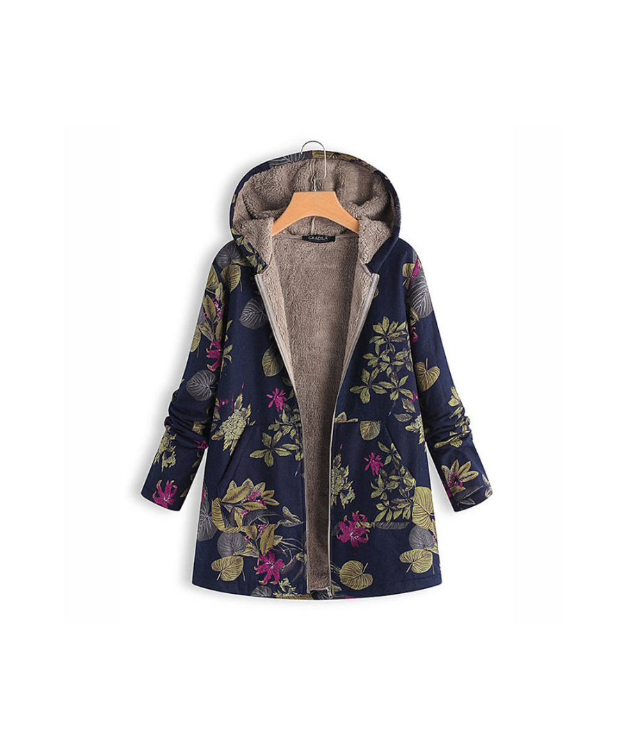 Double Breasted Long Sleeve Overcoat