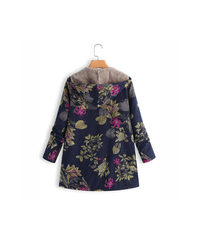 Double Breasted Long Sleeve Overcoat