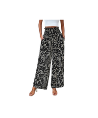 Floral Loose Fit Pants