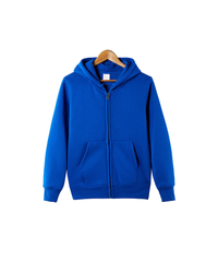 Full Zip up Hoodie Plus Size