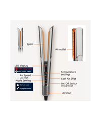 Iron Straightener with Blow Dryer