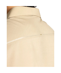 KHAKI BLENDED KAMEEZ SHALWAR