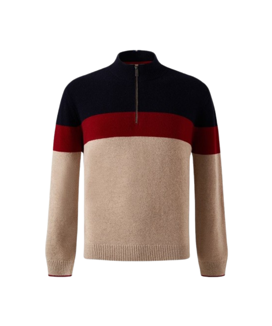 Men’s Color Half Zip