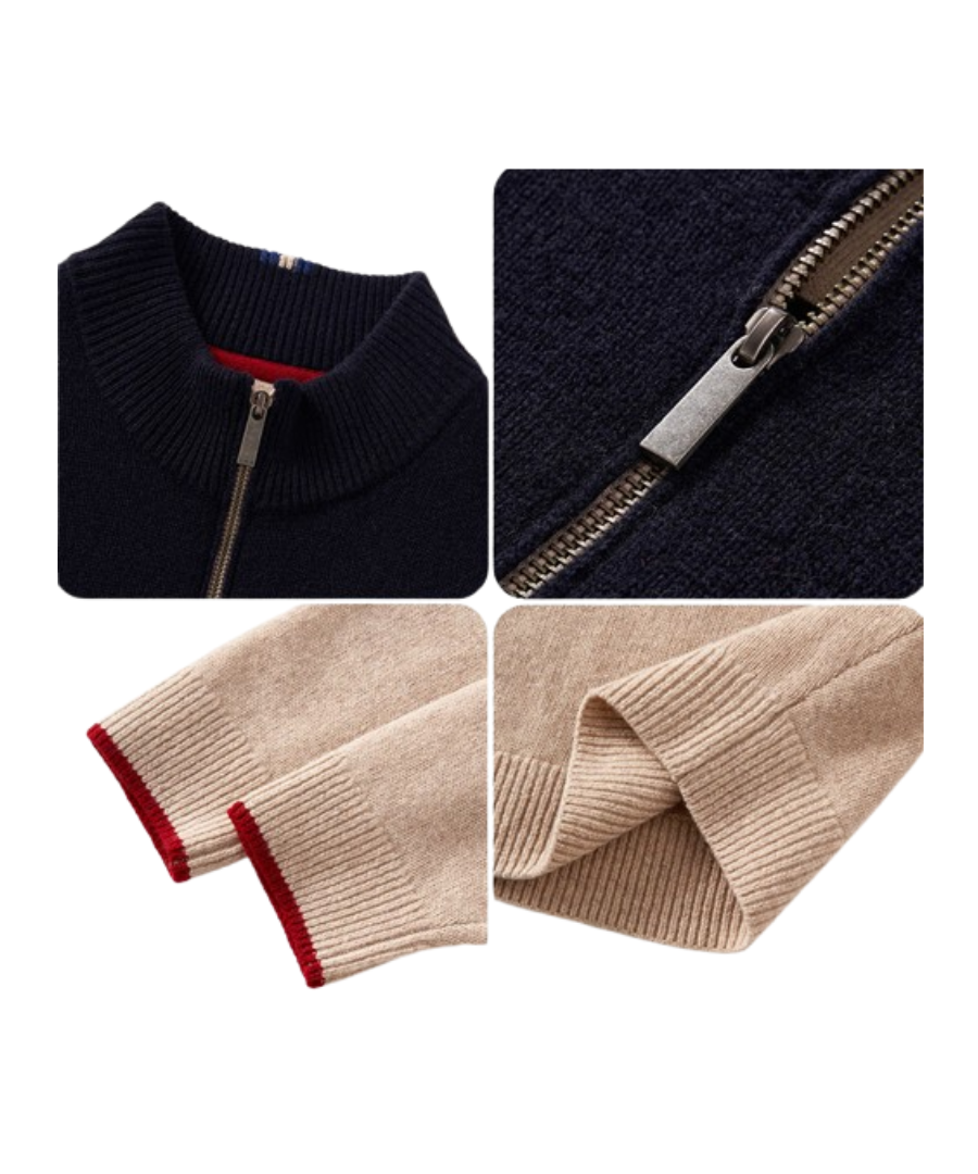 Men’s Color Half Zip