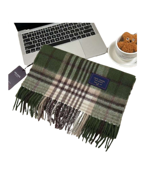 Striped Winter Shawl