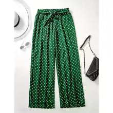 Polka Dot Printed Pants