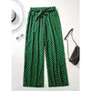Polka Dot Printed Pants