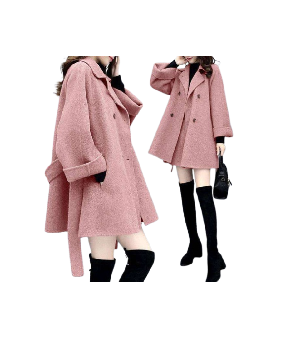 A-line Midi Long Coat Women