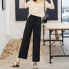 Women Ankle-Length Wide Leg Trouser