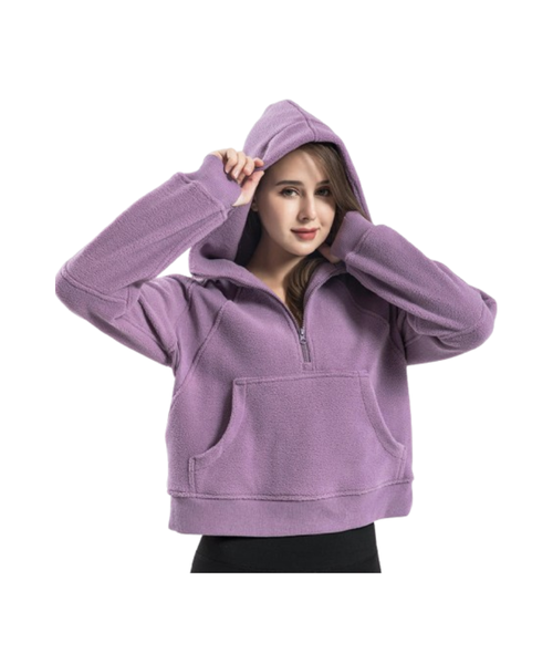 Women's Half Zipper Sweatshirt