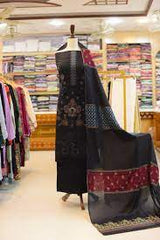 Printed Unstitched 3 Piece